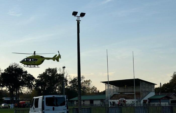 Côte Landes Rugby Association: Antonin, 15, Opfer eines Herzstillstands, geht es besser