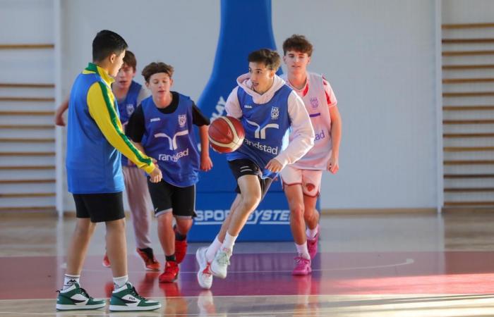 Beim „gemeinsamen Basketball“ zwischen gesunden und behinderten Jugendlichen ist jeder ein Gewinner