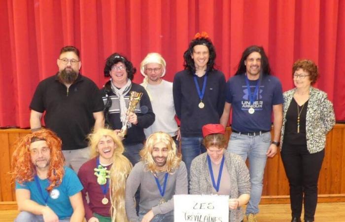 Die Gewinner der Nautical Jousts wurden in Trélivan belohnt