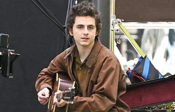 Timothée Chalamet lässt das Filmteam erschaudern, indem er Bob Dylan ohne Playback singt