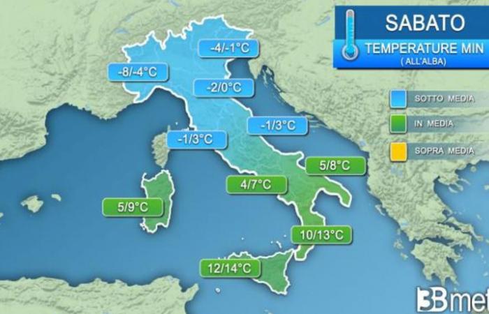 Erste Störung aus Nordeuropa trifft auf Italien: Unwetter und Temperaturveränderungen erwartet