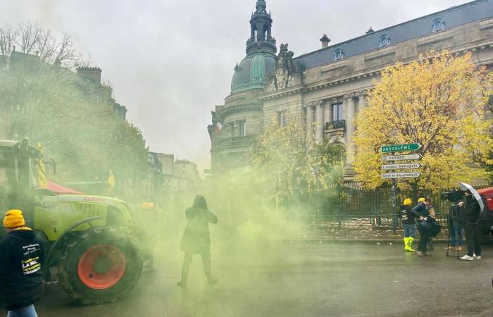 Mobilisierung der Bauern: Traktoren kehren in die Innenstadt von Limoges zurück