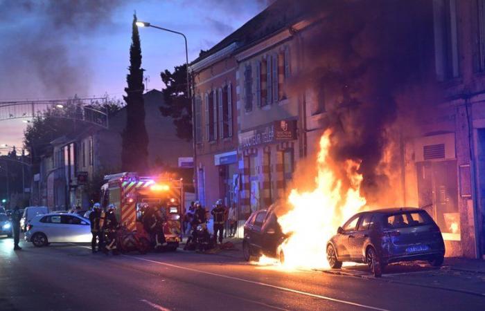 Dieses Ehepaar aus Gers entkam nur knapp dem Brand seines Fahrzeugs auf dieser stark befahrenen Straße in Auch