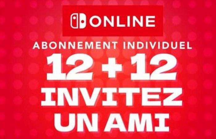 Nintendo Switch Online: zwei Abonnements zum Preis von einem für Black Friday – Nintendo Switch