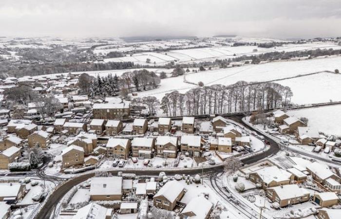 In Bildern: Großbritannien zittert, während das Schneewetter hereinbricht