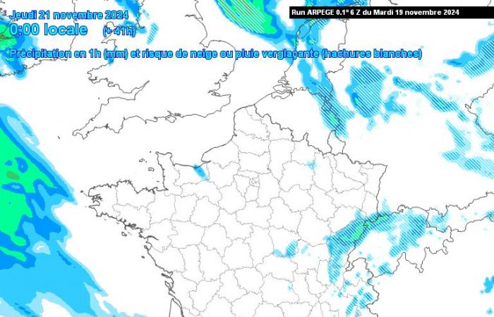 Schneevorhersage für die nördliche Hälfte Frankreichs am Donnerstag: Was können wir erwarten?