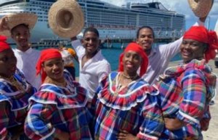 Die MSC Virtuosa hält in Guadeloupe das Tempo hoch