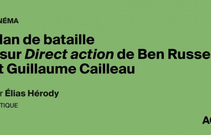 Schlachtplan – über direkte Aktion von Ben Russell und Guillaume Cailleau