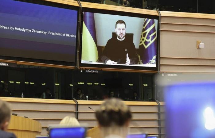 Am tausendsten Tag des Krieges in der Ukraine fordert Selenskyj die EU auf, den Druck auf Moskau zu erhöhen