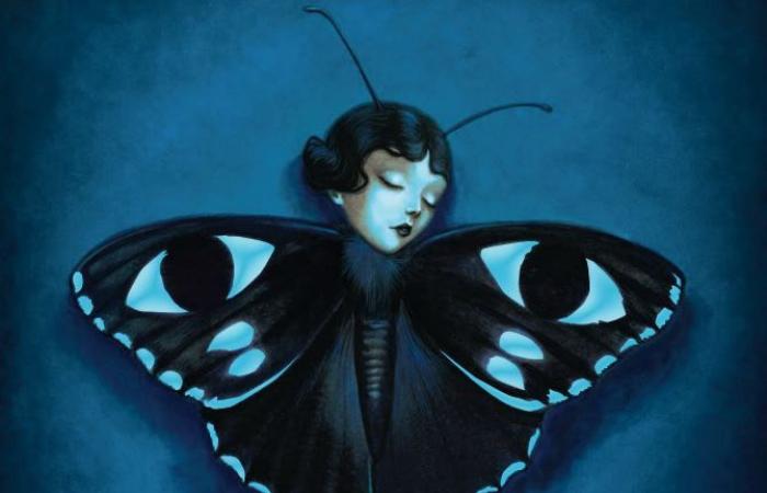 Benjamin Lacombe präsentiert „Papillon Noir“, eine kostenlose Ausstellung in der Galerie Gallimard