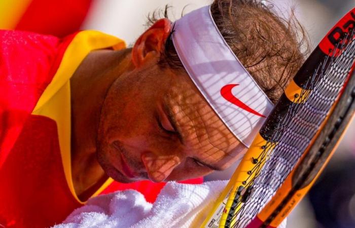 Davis Cup > Rafael Nadal, vor seinem Abschied: „Um den Rest meines Lebens mache ich mir keine Sorgen. Aber was ich wahrscheinlich am meisten vermissen werde, ist, auf den Platz zu gehen und die Fans bei den tollen Spielen zu sehen. Das Adrenalin, das man dabei spürt.“ , vor und nach dem Spiel.