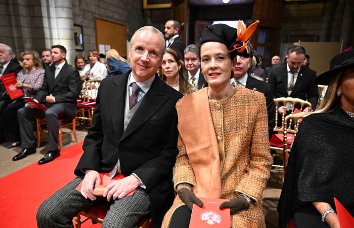 Zum Nationalfeiertag versammelte sich die Fürstenfamilie um Albert II. und Charlène in der Kathedrale von Monaco