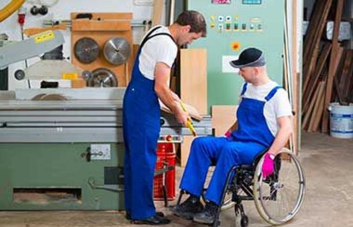 Paare für einen Tag, um das Handicap zu überwinden