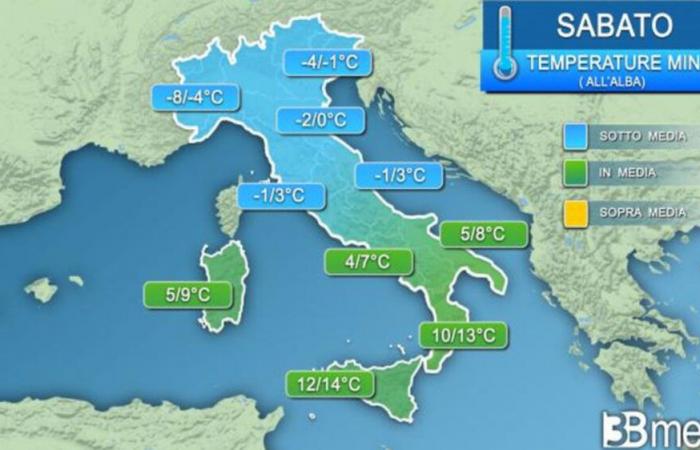 Erste Störung aus Nordeuropa trifft auf Italien: Unwetter und Temperaturveränderungen erwartet