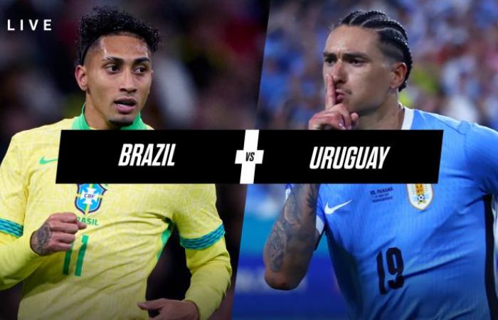 Brasilien vs. Uruguay Live-Spielstand, Ergebnis, Updates aus der Qualifikation zur CONMEBOL-Weltmeisterschaft