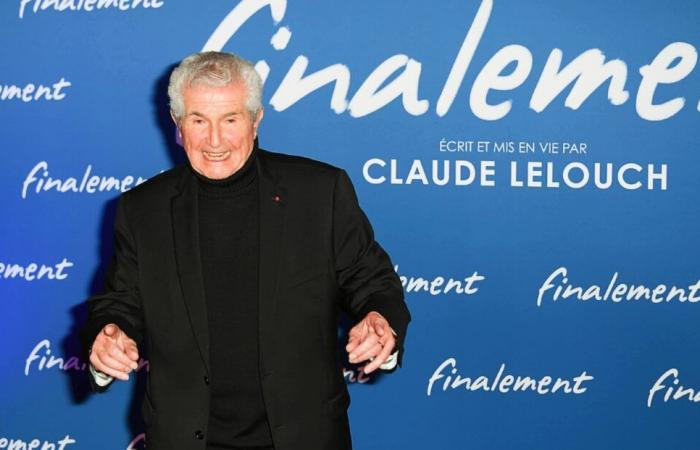 Claude Lelouch steht vor dem Rudel