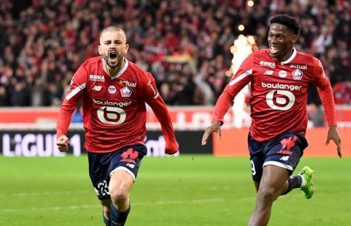 der Ruf des Fußes eines Stars der Ligue 1