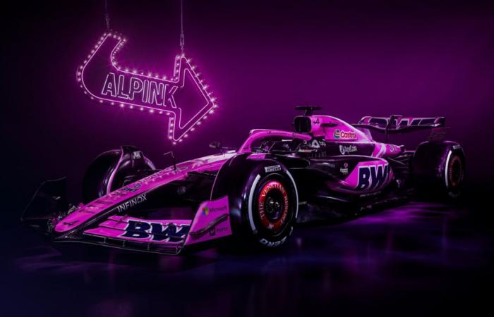 Alpine zurück in Pink, aber nicht nur für Las Vegas