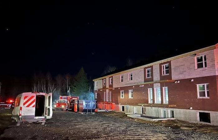 Eine ziemlich arbeitsreiche Nacht für die Feuerwehrleute von Trois-Rivières