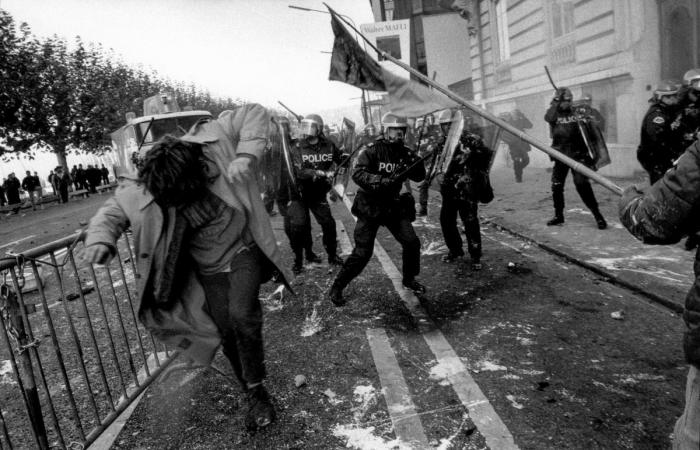 Ausstellung in Genf: Enrico Gastaldello zeigt seine Fotos von Demonstrationen an der Uni-Dufour