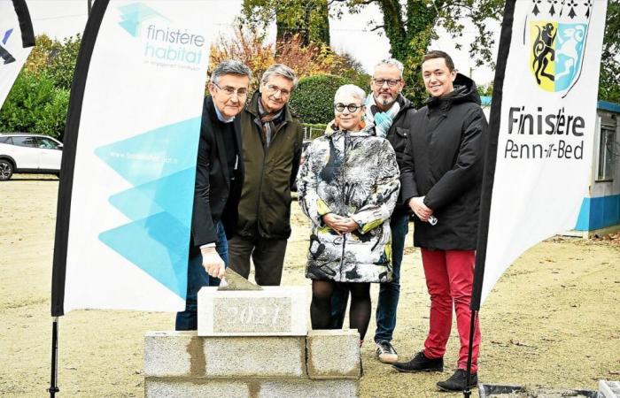 In Quimper beginnt Finistère Habitat mit dem Bau von 34 neuen Sozialwohnungen