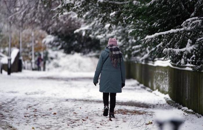 In Bildern: Großbritannien zittert, während das Schneewetter hereinbricht