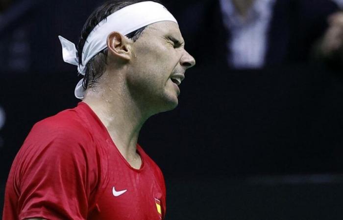 Hilflos verliert Nadal schwer in dem möglicherweise letzten Spiel seiner Karriere