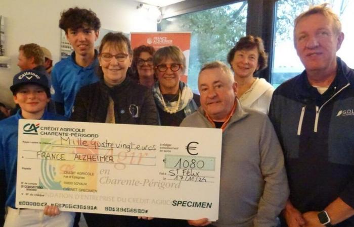 Dordogne-Golfer solidarisieren sich gegen die Alzheimer-Krankheit in La Marterie