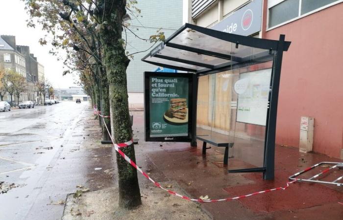 Arbeiten an Gehwegen auf vielen Straßen in Cherbourg