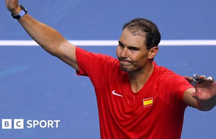 Rafael Nadal: Der zurückgetretene Superstar verliert für Spanien beim Abschieds-Davis Cup