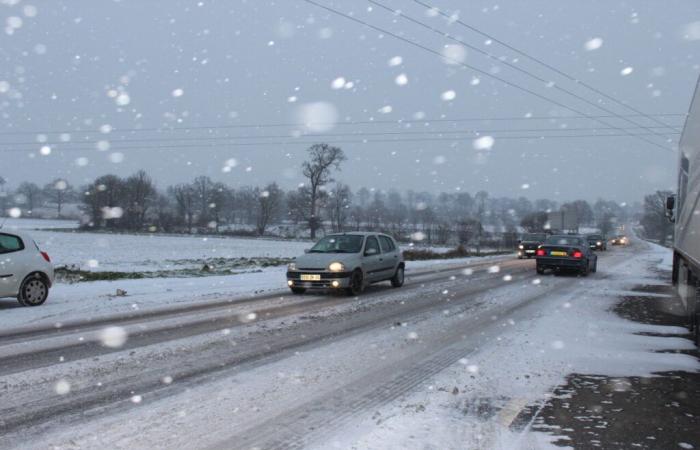 Plötzlicher Temperaturabfall und Schneevorhersage