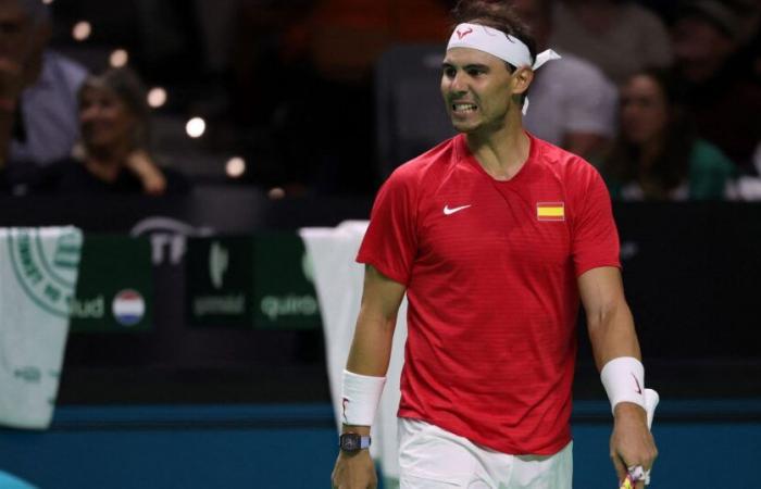 Das Ende seiner Karriere? Rafael Nadal besiegte Botic van de Zandschulp, Spanien führte mit 1:0 gegen die Niederlande