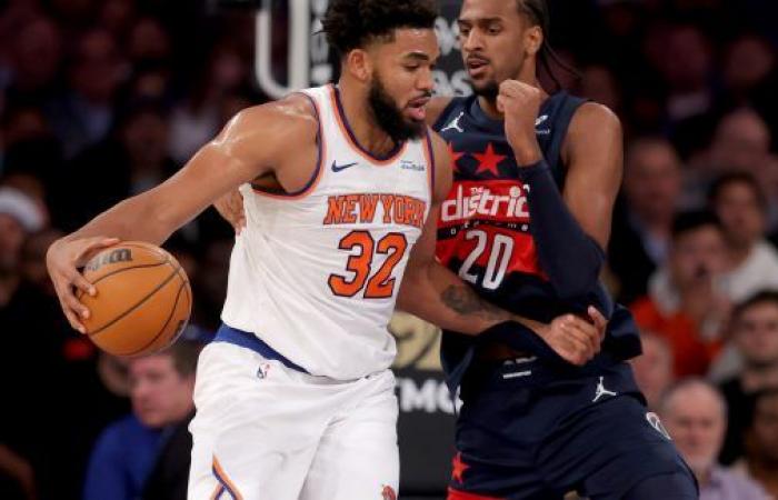 Die Knicks dominieren die Wizards • Basket USA mit Leichtigkeit