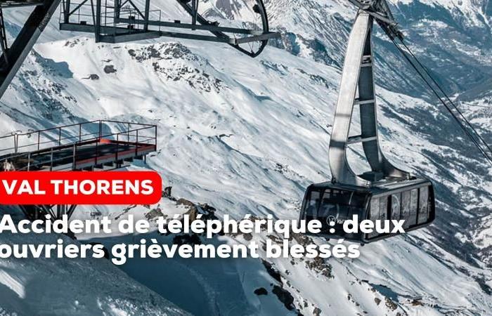 Val Thorens – Seilbahnunfall auf einer Baustelle: 2 Schwerverletzte