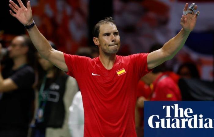 Rafael Nadal im Davis-Cup-Finale im möglichen Abschied vom Tennis geschlagen | Rafael Nadal