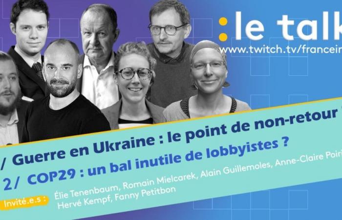 REPLAY – The Talk – Der Krieg in der Ukraine und COP 29: Erleben Sie die Talk-Debatten noch einmal!