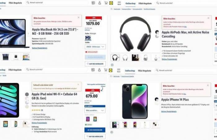 Lidl konkurriert mit Apple mit unschlagbaren Preisen