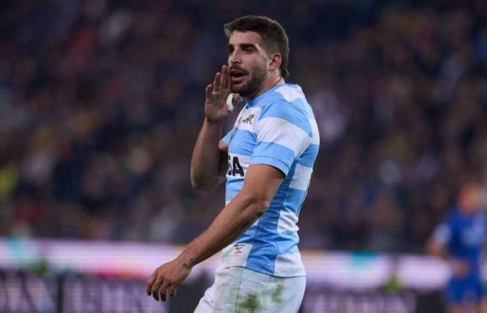 Argentinien. Die Aufstellung der Pumas für das Testspiel, mit mehreren Spielern aus den Top 14