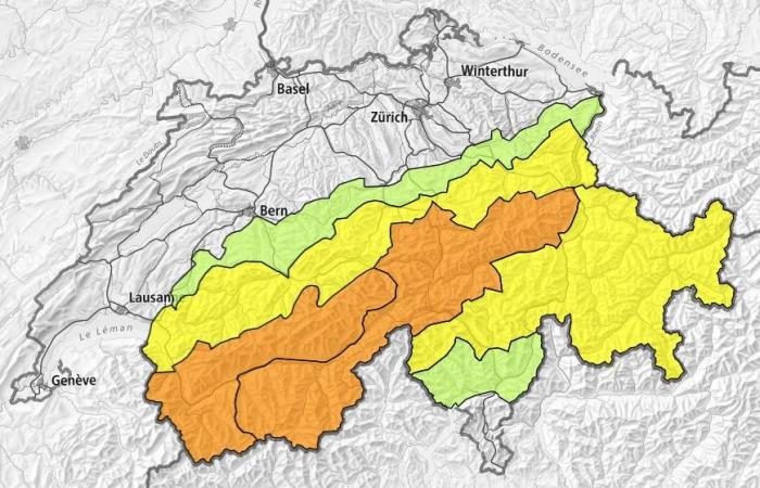 Am Donnerstag in der zweiten Tageshälfte im Flachland Wintereinbruch! (20. November 2024)