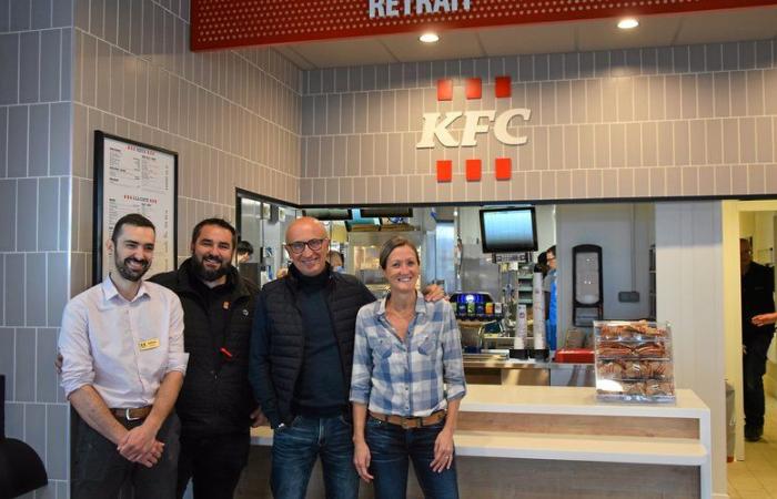 Der erste KFC in Aveyron wurde vor den Toren von Rodez eröffnet