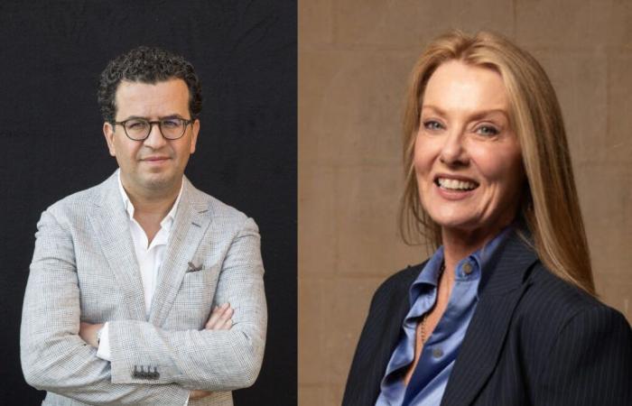 Hisham Matar und Anna Funder, Gewinner des Preises für das beste ausländische Buch 2024