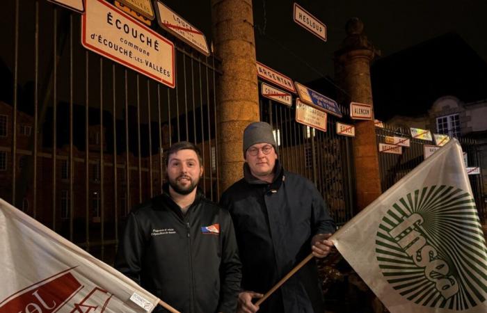 Orne-Bauern werden nach ihrer Demonstration vom Präfekten empfangen