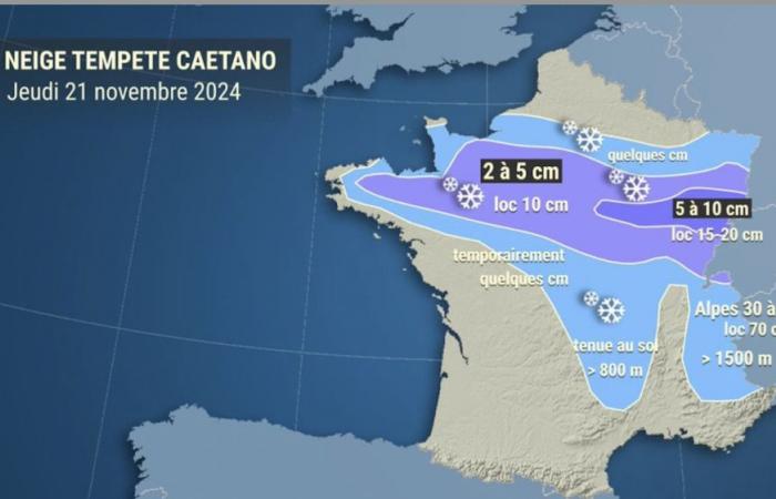 Wetter Frankreich – Isère in Alarmbereitschaft vor Wind, Regen-Überschwemmung und Schnee/Eis!