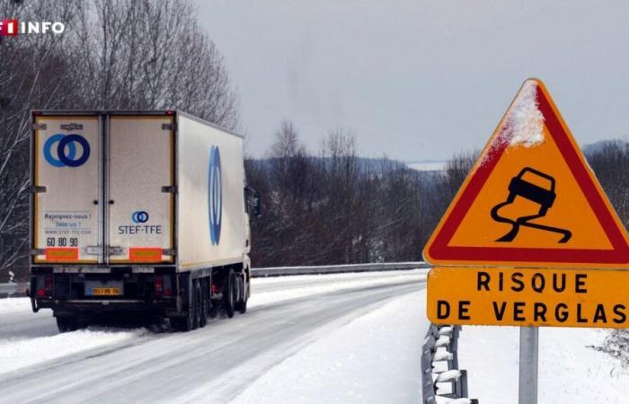 LIVE – Sturm Caetano: 32 Departements in Alarmbereitschaft wegen Schnee und Eis, 17 wegen heftigem Wind