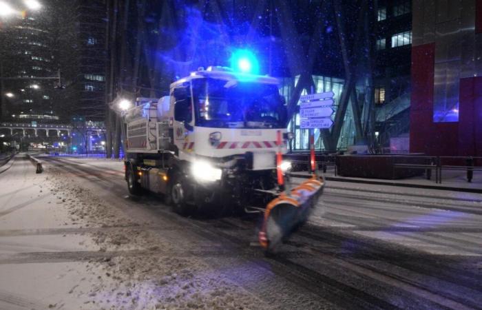 Das Département Hauts-de-Seine ist bereit für Schnee und Eis