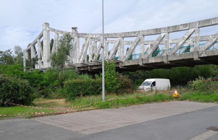 In Saint-Amand sorgt das Departement für die Sicherheit der Moulin-Blanc-Brücke vor ihrer Renovierung