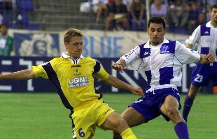 Laval-Stadion. Gueugnon, lustiger Ort für ein Treffen