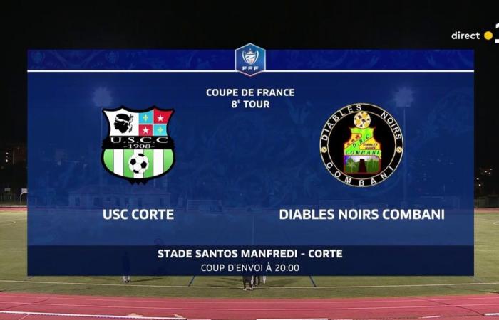 DIREKT. Die Black Devils spielen ihre 8. Runde des Coupe de France gegen US Corté!