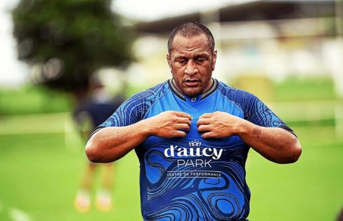 „Ich versuche durch mein Handeln zu führen und nicht durch meine Stimme“, schätzt Mako Vunipola seine Rolle bei RC Vannes