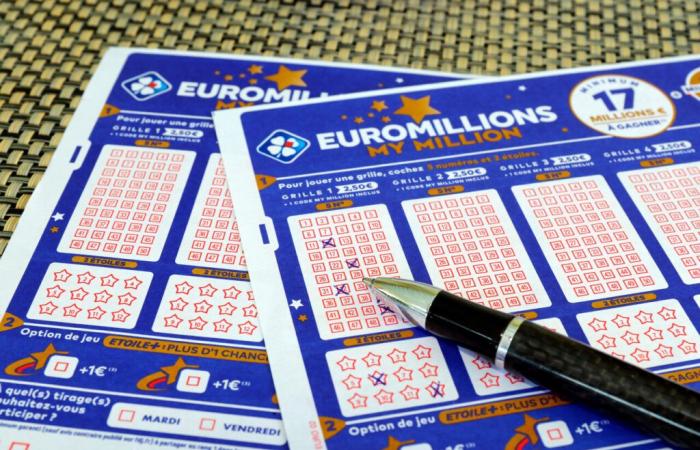 Werden die 168 Millionen Euro nicht gewonnen, ziehen zwei Spieler an eine Jackpot-Zahl